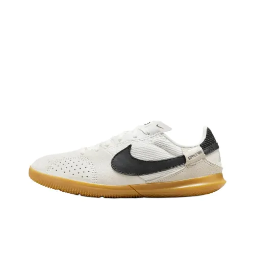 Nike Slip-resistant Abrasion-resistant Low Top Детская футбольная обувь Белая Детская