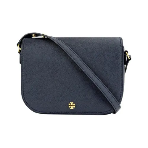 Tory Burch Emerson Коровья кожа Сумка через плечо Женская Морской синий