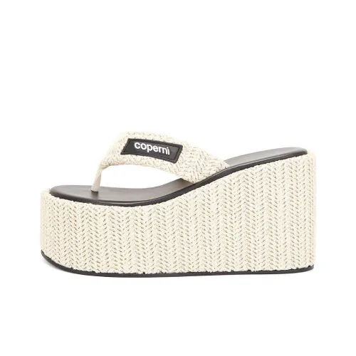 COPERNI Шлепанцы 9,5 см Женские Белые