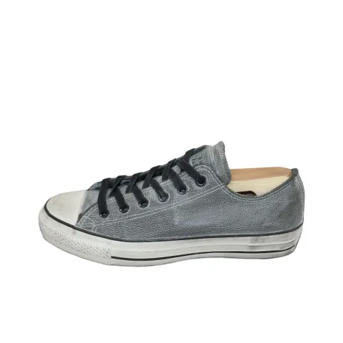 John Varvatos x Converse All Star Slip-Resistant Abrasion-Resistant Low-Top Skateboard Shoes Men's Gray Джон Варватос x Converse All Star противоскользящие устойчивые к истиранию низкие кеды для скейтбординга мужские серые
