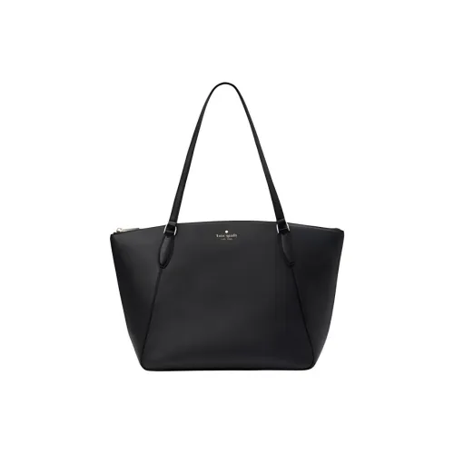 Kate Spade Pebble Leather Tote Bag Shopping Bag Shoulder Bag Handbag Women's Black