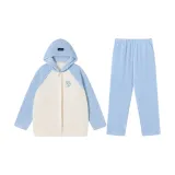 Кремово-белый + Морская соль Синий