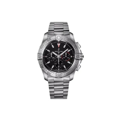 BREITLING Автоматический Механический Часы Мужские 46 мм Черные