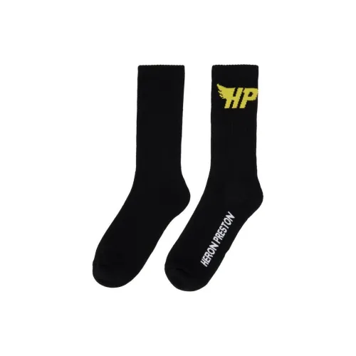 HERON PRESTON 1 Пачка Черные Мужские Носки до Икры