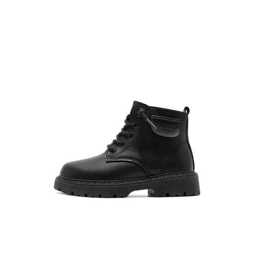 BOBDOG Детские кожаные сапоги High Top Kids