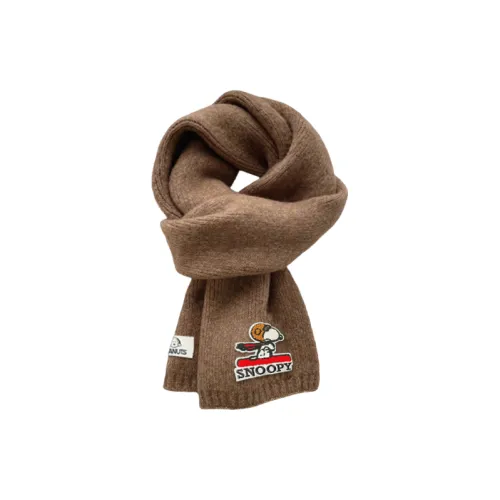 SNOOPY 81% Включая 95% Включая Полиэстер Трикотаж Шарфы Унисекс
