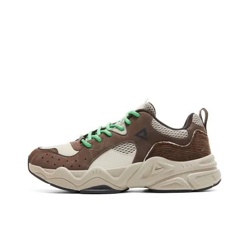 PEAK State Pole Повседневный Низкий Топ Кофейный/Бежевый Желтый Мужской