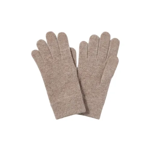 MUJI Овечья шерсть полиамид эластан вязаные перчатки унисекс разноцветные