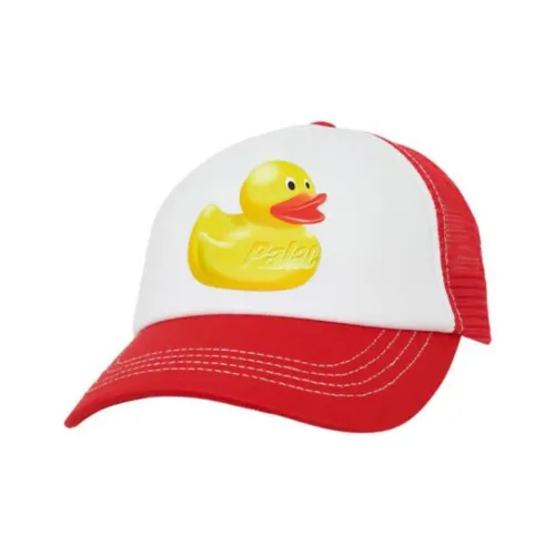 Кепки Palace унисекс красного и белого цвета