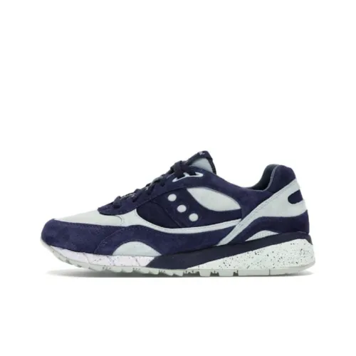 Saucony Shadow 6000 Slip-Resistant Abrasion-Resistant Low Top Casual Shoes Unisex Dark Blue Сaucony Shadow 6000 Противоскользящий Устойчивый к истиранию Низкий Топ Повседневная Обувь Унисекс Темно-Синий