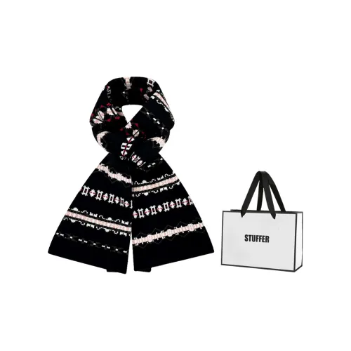 STUFFER Искусственный кашемир Вязаные шарфы Унисекс