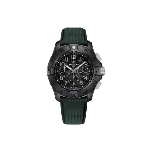 BREITLING Автоматический Механический Часы Мужские 46 мм Черные