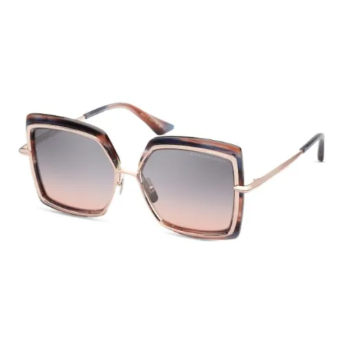 DITA Квадратные Солнцезащитные Очки Женские Умбра