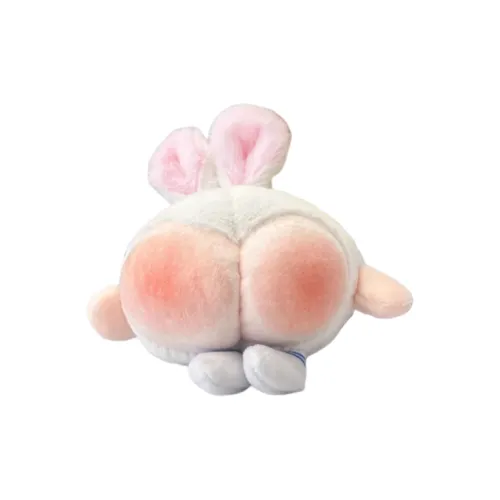 Куклы и медведи танцуют Милый Персик Кролик Сжимаемый Брелок Куклы Плюшевый Брелок 13 см Высота