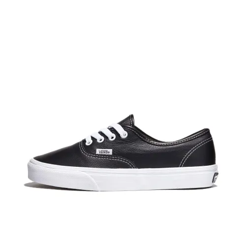 Vans Authentic Скейтборд Кроссовки Низкие Черные/Белые Унисекс