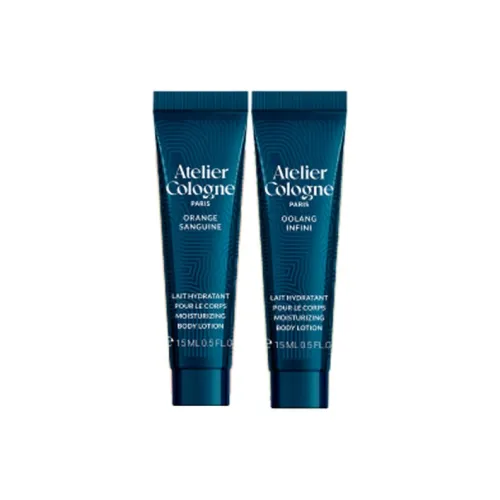 OULONG Бесконечность Улун Красный Оранжевый Свет Лосьон для тела Пробный набор Увлажняющий и Гидратирующий 15 мл + 15 мл