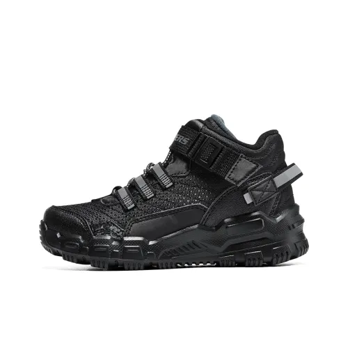 Skechers Kids Lifestyle Shoes All Black Teenagers