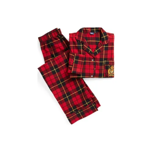 Polo Ralph Lauren FW24 Пижамный комплект женский красный