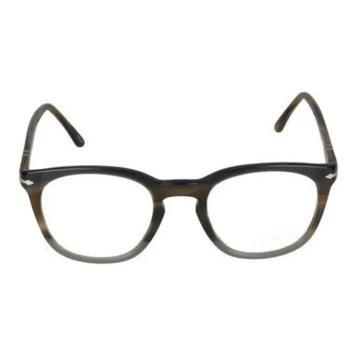 PERSOL Ацетатные Оправы для Очков Мужские Коричневые