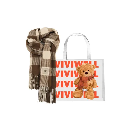 VIVIWELL Искусственный кашемир Вязаные шарфы Унисекс