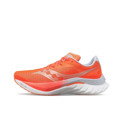 Saucony Endorphin Speed Brown 4 Беговые кроссовки Низкий верх Оранжевый Красный Женские