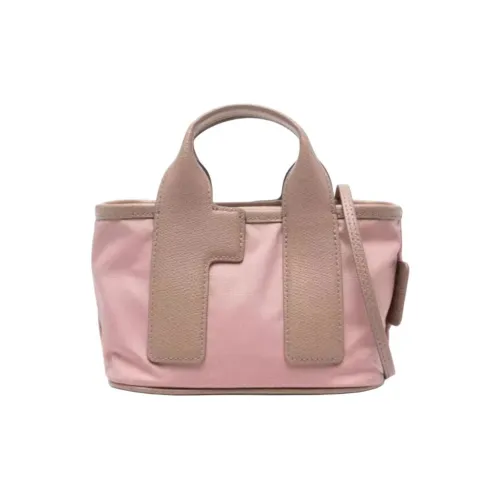 Furla Piuma Переработанный нейлон Сумка через плечо Сумка мини Женская Розовая