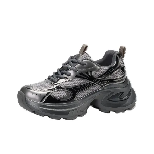 GG CC Slip-on Low Top Footwear Women's Silver Gray