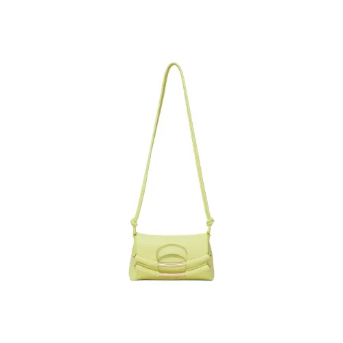 PROENZA SCHOULER Lambskin Crossbody Bag Shoulder Bag Small Women's Yellow