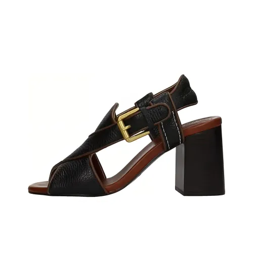 See By Chloe One Ремень Сандалии Женские Черные