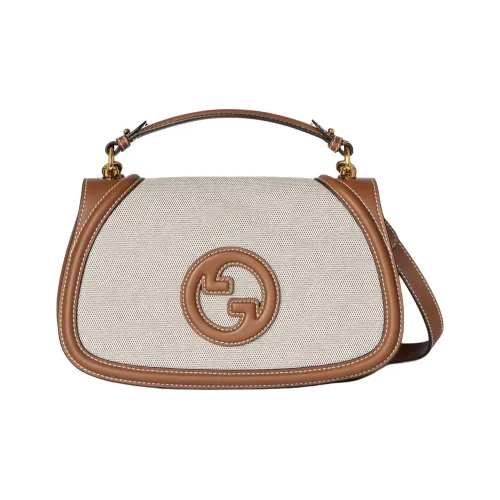 GUCCI Blondie Хлопок лен смесь холст сумка через плечо сумка большая женская оригинальная