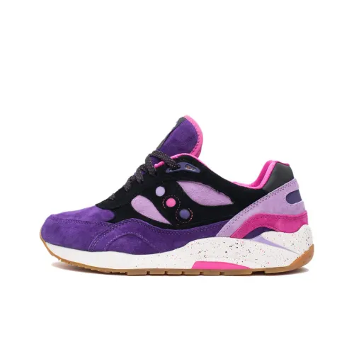 Saucony Slip-resistant Abrasion-resistant Low-top Беговые кроссовки Унисекс Фиолетовый