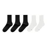 5 пар (2 белых + 3 черных)