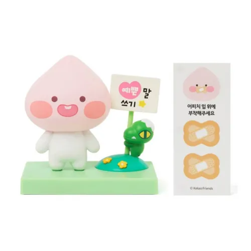 KAKAO FRIENDS SHUT Вверх Фигурки Apeach в стиле Chibi