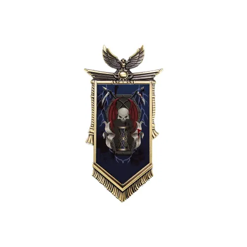 STARFORGED Warhammer 30K Horus Heresy Мерч Midnight Lord 1st BATTLE Company Banner Магниты аниме-тематики
