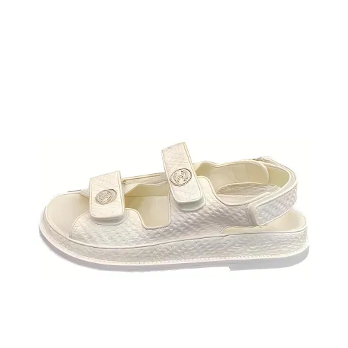 CHANEL Стильный Sandal Женские Белые