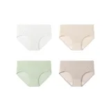 Горчичный кожа-радужный песочный-чисто белый-эфирно-зеленый