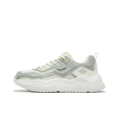 361° Противоскользящий Износостойкий Легкий Низкий Топ Повседневный Женский Белый Серый