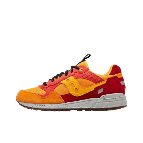 Saucony Shadow 5000 Амортизаторы Slip-resistant Низкий топ Беговые кроссовки Мужские Orange