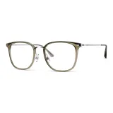 Прозрачно-чайный + [0 Юань &] Защита от синего света Линзы 0 Степень