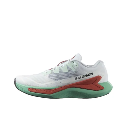 SALOMON Drx Bliss Slip Устойчивый к истиранию Низкий Топ Повседневные Беговые кроссовки Мужские Белый Серый Красный