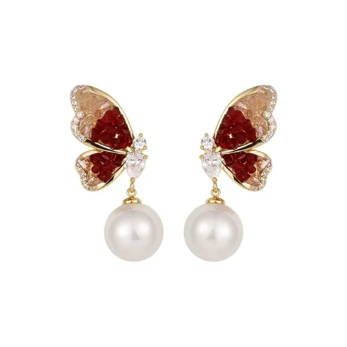 Серьги CAROMAY из медного сплава женские