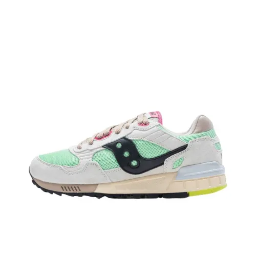 Saucony Shadow 5000 Slip-Resistant Abrasion-Resistant Low Top Casual Running Shoes Unisex Gray Green Сaucony Shadow 5000 Противоскользящий Устойчивый к истиранию Низкий Топ Повседневные Беговые Кроссовки Унисекс Серый Зеленый