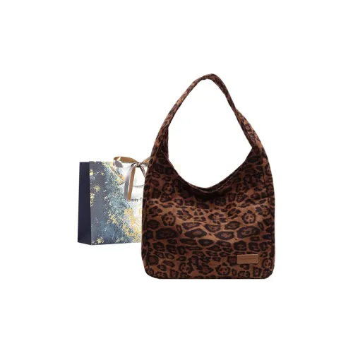 Iman's House Кожа Бархат Сумка Сумка через плечо Женская Коричневый Кофейный