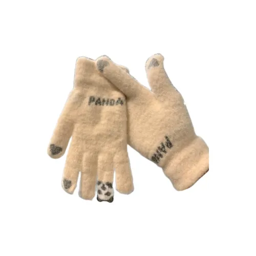 Fishing For Bears Полиэстеровые трикотажные перчатки унисекс разноцветные