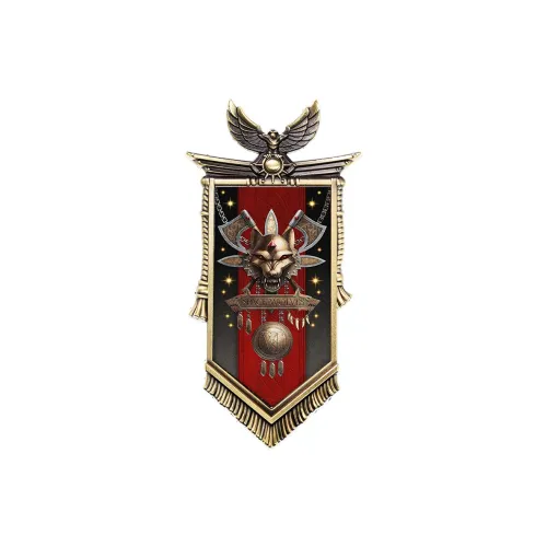 STARFORGED Warhammer 30K Horus Heresy Мерч Космос Wolves BATTLE Стандарт Магниты аниме-тематики