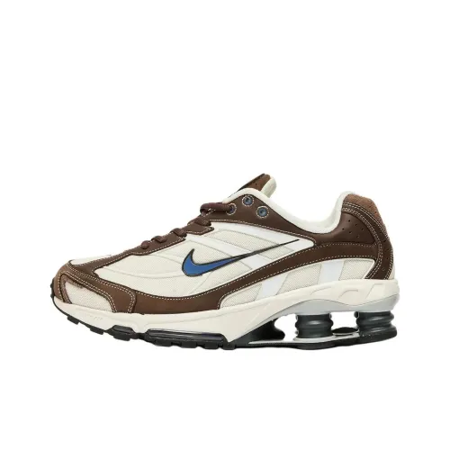 Кроссовки для бега Nike Shox Ride Low Top Белый Коричневый Унисекс
