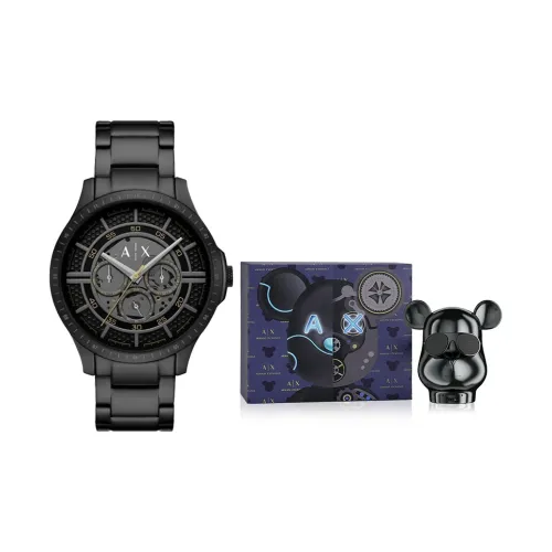 ARMANI EXCHANGE Кварцевый механизм Мужские часы Darth Vader 46 мм Черные