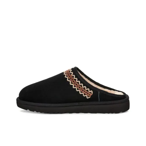 UGG ЭВА Устойчивые к истиранию Домашние тапочки Мужские Черные