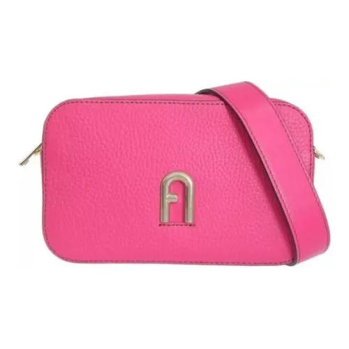 Furla Primula Кожа Сумка через плечо Мини Женская Фуксия