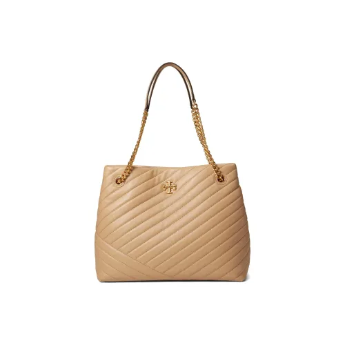 TORY BURCH Kira (Красный) Кожа Тоут Сумка Сумка для покупок Сумка через плечо Сумка среднего размера Женская Пустыня